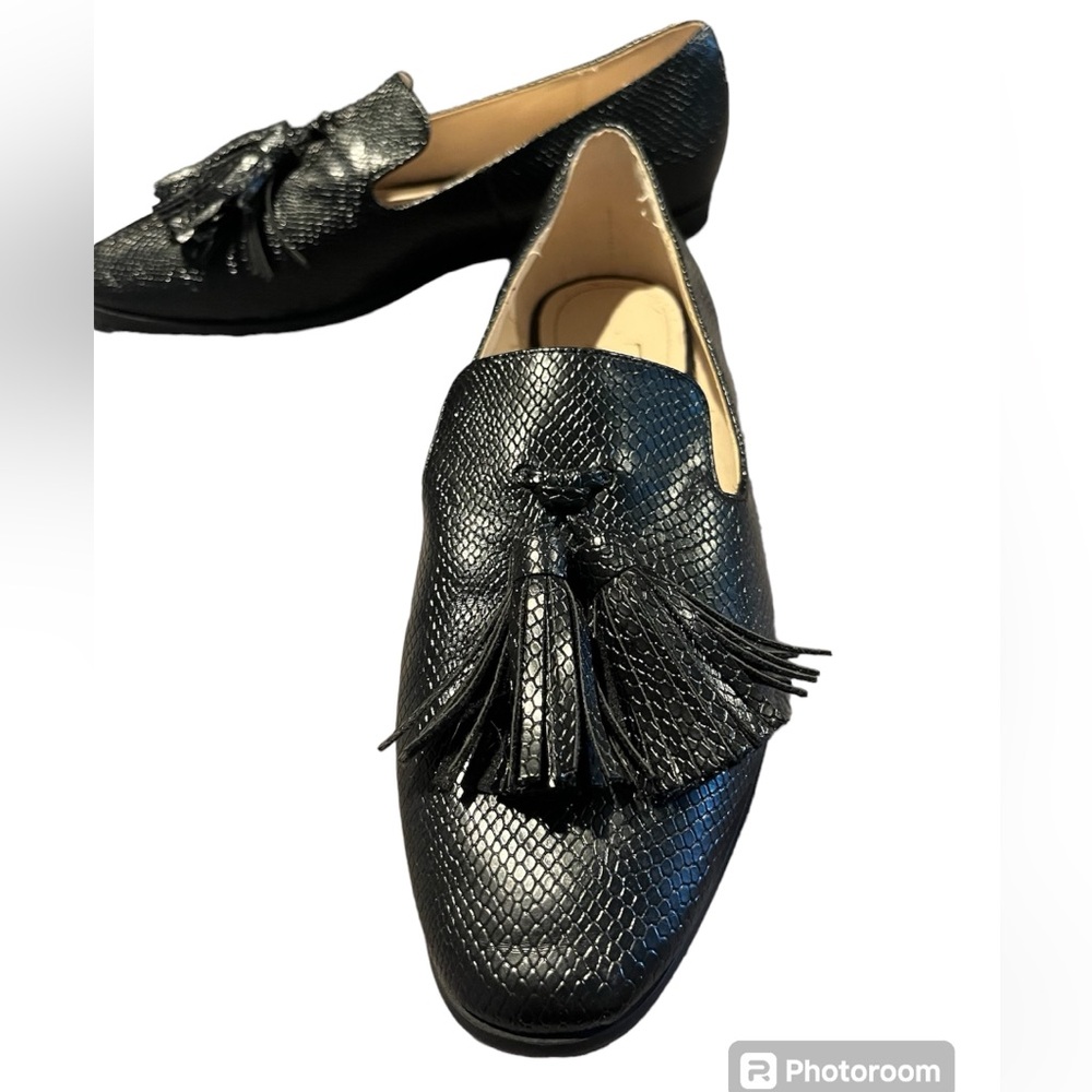 Zara Tasso Croc Black Tasseled
Loafers Women’s Size 4.5 - Picture 4 of 12